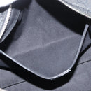 GUCCI GG Canvas Hand Bag Black Silver 113009 Auth 176335-21