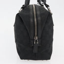 GUCCI GG Canvas Hand Bag Black Silver 113009 Auth 176335-4