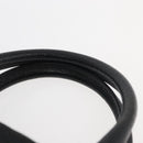 GUCCI GG Canvas Hand Bag Black Silver 113009 Auth 176335-8