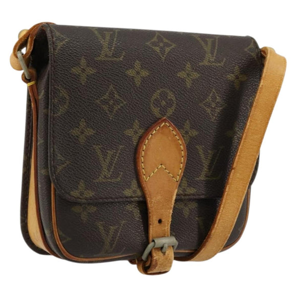 LOUIS VUITTON Monogram Cartouchiere PM Shoulder Bag M51254 LV Auth 176339