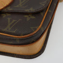 LOUIS VUITTON Monogram Cartouchiere PM Shoulder Bag M51254 LV Auth 176339-10
