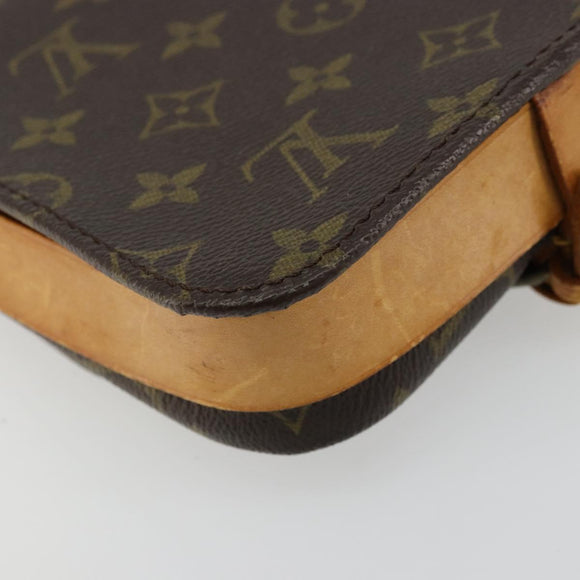 LOUIS VUITTON Monogram Cartouchiere PM Shoulder Bag M51254 LV Auth 176339