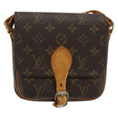 LOUIS VUITTON Monogram Cartouchiere PM Shoulder Bag M51254 LV Auth 176339-2