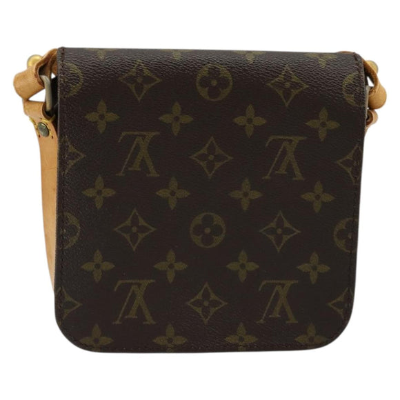LOUIS VUITTON Monogram Cartouchiere PM Shoulder Bag M51254 LV Auth 176339
