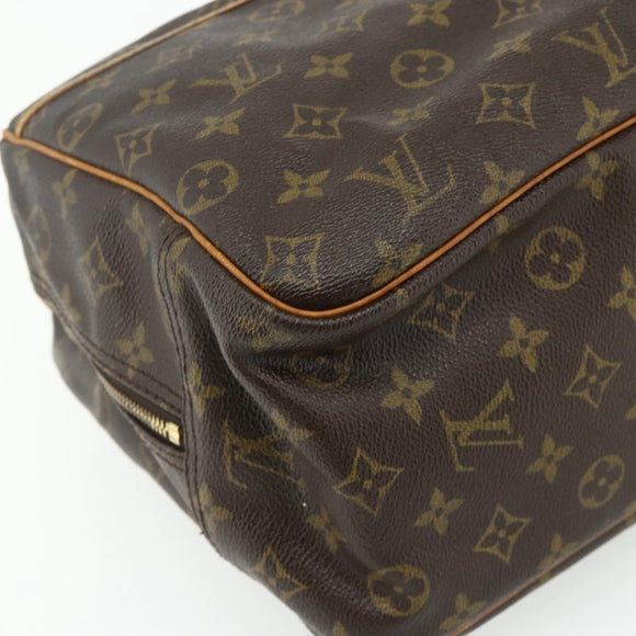 LOUIS VUITTON Monogram Deauville Hand Bag M47270 LV Auth 176342