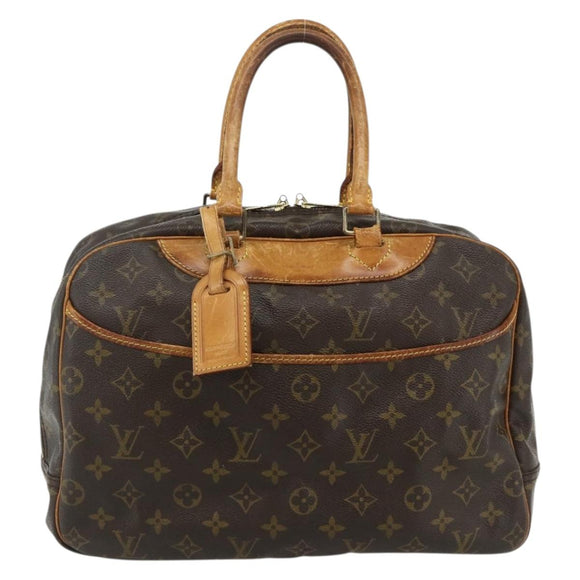 LOUIS VUITTON Monogram Deauville Hand Bag M47270 LV Auth 176342