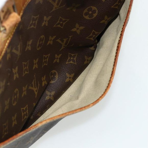 LOUIS VUITTON Monogram Deauville Hand Bag M47270 LV Auth 176342