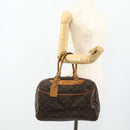 LOUIS VUITTON Monogram Deauville Hand Bag M47270 LV Auth 176342-25
