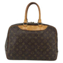LOUIS VUITTON Monogram Deauville Hand Bag M47270 LV Auth 176342-3