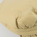 LOEWE Anagram Shoulder Bag Leather Beige Auth 176351-16