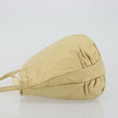 LOEWE Anagram Shoulder Bag Leather Beige Auth 176351-4