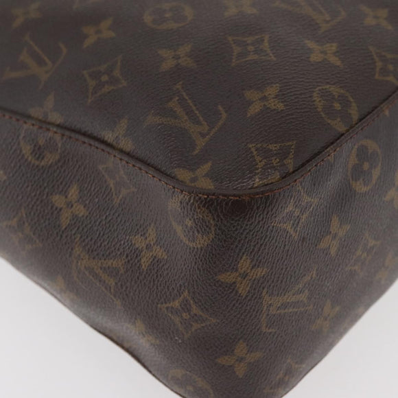 LOUIS VUITTON Monogram Looping GM Shoulder Bag M51145 LV Auth 176355