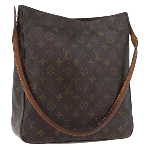 LOUIS VUITTON Monogram Looping GM Shoulder Bag M51145 LV Auth 176355