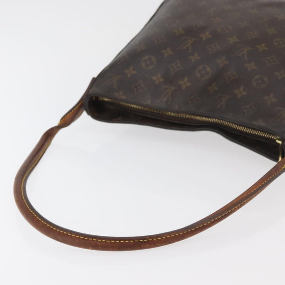 LOUIS VUITTON Monogram Looping GM Shoulder Bag M51145 LV Auth 176355
