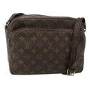 LOUIS VUITTON Monogram Nile Shoulder Bag M45244 LV Auth 176356-1