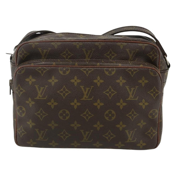 LOUIS VUITTON Monogram Nile Shoulder Bag M45244 LV Auth 176356