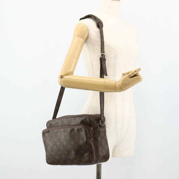 LOUIS VUITTON Monogram Nile Shoulder Bag M45244 LV Auth 176356