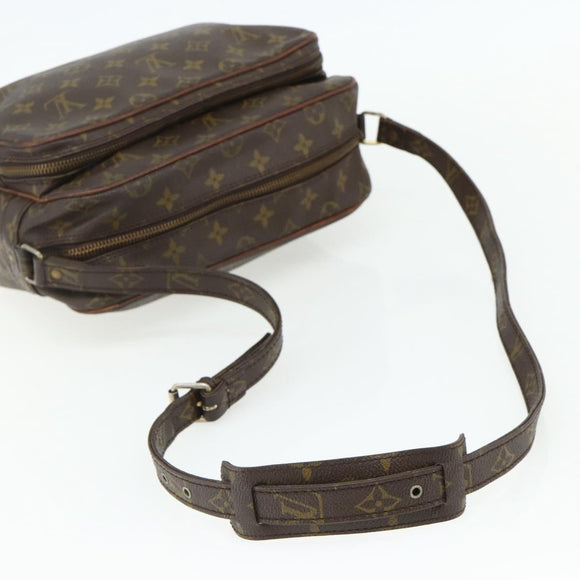 LOUIS VUITTON Monogram Nile Shoulder Bag M45244 LV Auth 176356