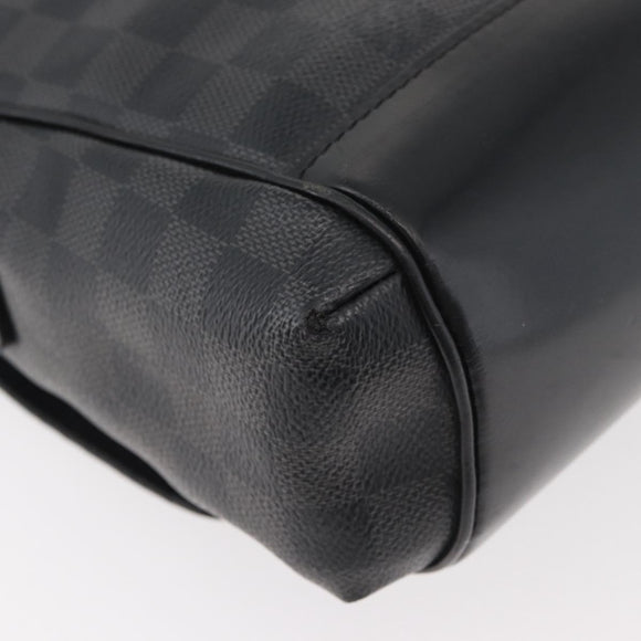 LOUIS VUITTON Damier Graphite Messenger PM Umhängetasche N41457 LV Auth 176357