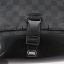 LOUIS VUITTON Damier Graphite Messenger PM Umhängetasche N41457 LV Auth 176357-8