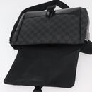 LOUIS VUITTON Damier Graphite Messenger PM Umhängetasche N41457 LV Auth 176357-19