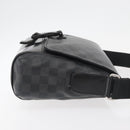 LOUIS VUITTON Damier Graphite Messenger PM Umhängetasche N41457 LV Auth 176357-3