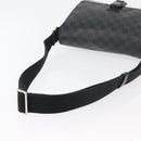 LOUIS VUITTON Damier Graphite Messenger PM Umhängetasche N41457 LV Auth 176357-7