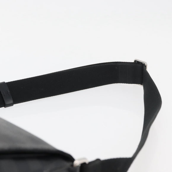 LOUIS VUITTON Damier Graphite Messenger PM Umhängetasche N41457 LV Auth 176357