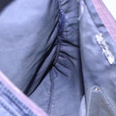 PRADA Tote Bag Nylon Navy Silver Auth 176361A-19