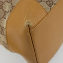 GUCCI GG Canvas Sherry Line Tote Bag Beige Gold 002 1093 3444 Auth 176362-14