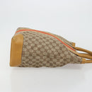 GUCCI GG Canvas Sherry Line Tote Bag Beige Gold 002 1093 3444 Auth 176362-3