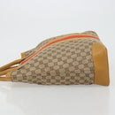 GUCCI GG Canvas Sherry Line Tote Bag Beige Gold 002 1093 3444 Auth 176362-4