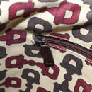 GUCCI GG Canvas Guccissima Tote Bag Leather Brown Gold 141472 Auth 176366-20