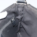GUCCI GG Crystal Shoulder Bag Coated Canvas Navy Gold 145857 Auth 176367-19