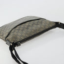 GUCCI GG Crystal Shoulder Bag Coated Canvas Navy Gold 145857 Auth 176367-6