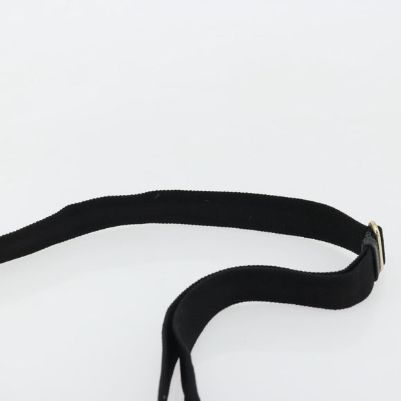 GUCCI GG Crystal Shoulder Bag Coated Canvas Navy Gold 145857 Auth 176367