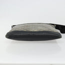 GUCCI GG Crystal Shoulder Bag Coated Canvas Navy Gold 145857 Auth 176367-5