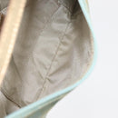 GUCCI GG Canvas Shoulder Bag Light Blue Gold 005 0813 Auth 176372A-11