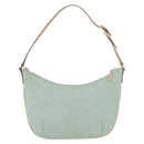GUCCI GG Canvas Shoulder Bag Light Blue Gold 005 0813 Auth 176372A-2