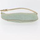 GUCCI GG Canvas Shoulder Bag Light Blue Gold 005 0813 Auth 176372A-5