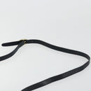 GUCCI GG Supreme Sherry Line Shoulder Bag PVC Navy Gold 010 378 Auth 176374-8