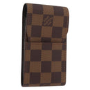 LOUIS VUITTON Damier Ebene Etui Cigarette Case N63024 LV Auth 176385A-1
