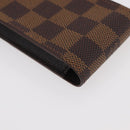 LOUIS VUITTON Damier Ebene Etui Cigarette Case N63024 LV Auth 176385A-15