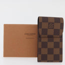 LOUIS VUITTON Damier Ebene Etui Cigarette Case N63024 LV Auth 176385A-12