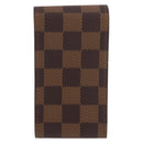 LOUIS VUITTON Damier Ebene Etui Cigarette Case N63024 LV Auth 176385A-2