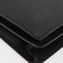 LOUIS VUITTON Epi Serviette Conseiller Business Bag Black M54422 LV Auth 176387A-15