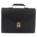 LOUIS VUITTON Epi Serviette Conseiller Business Bag Black M54422 LV Auth 176387A-13