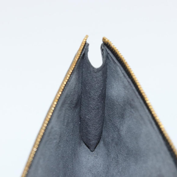 LOUIS VUITTON Epi Pochette Accessoires Pouch Black M52982 LV Auth 176403A