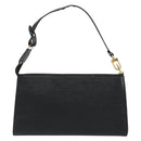 LOUIS VUITTON Epi Pochette Accessoires Pouch Black M52982 LV Auth 176403A-2