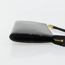 LOUIS VUITTON Epi Pochette Accessoires Pouch Black M52982 LV Auth 176403A-3